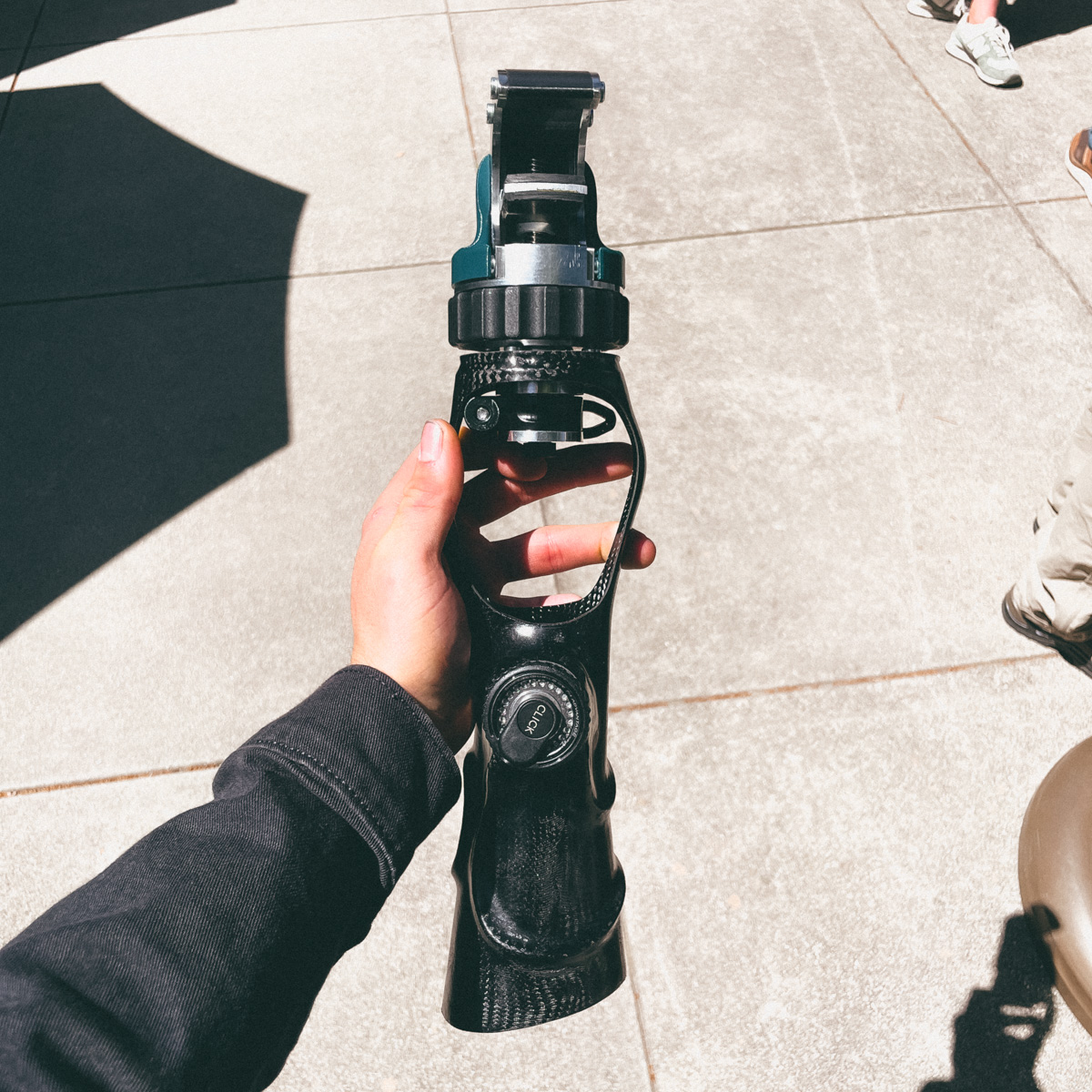 Carbon fiber prosthetic CAD